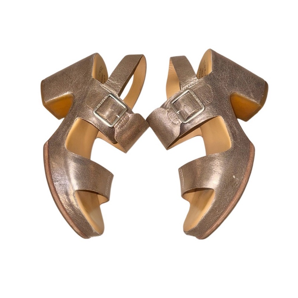 KORK-EASE SAN Carlos soft gold heels women’s shoes size 9 - Picture 6 of 17